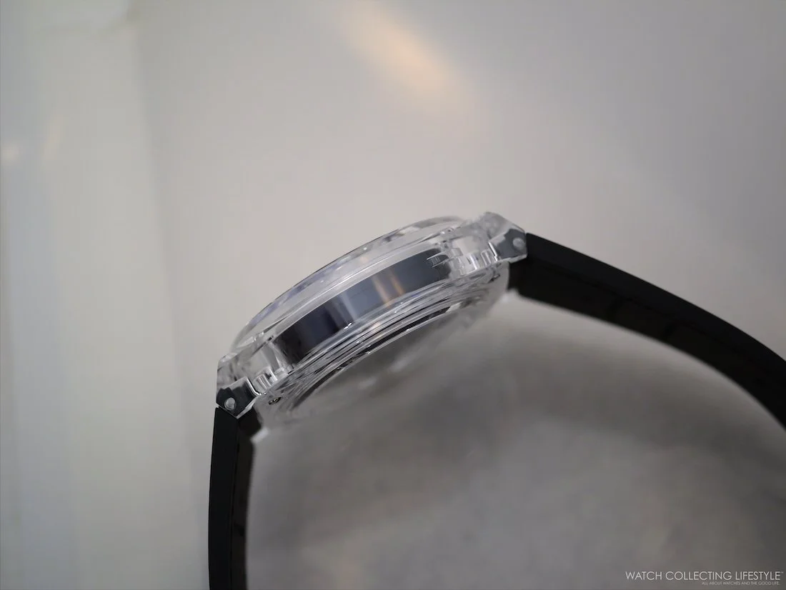 Insider: Zenith DEFY Zero G. Clear and Deep Blue Sapphire Cases